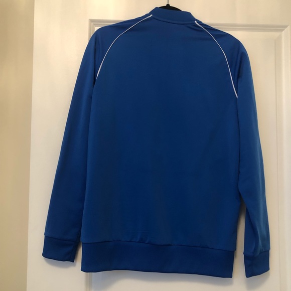 Adidas Boy’s XL Track Jacket - Blue - Picture 2 of 4